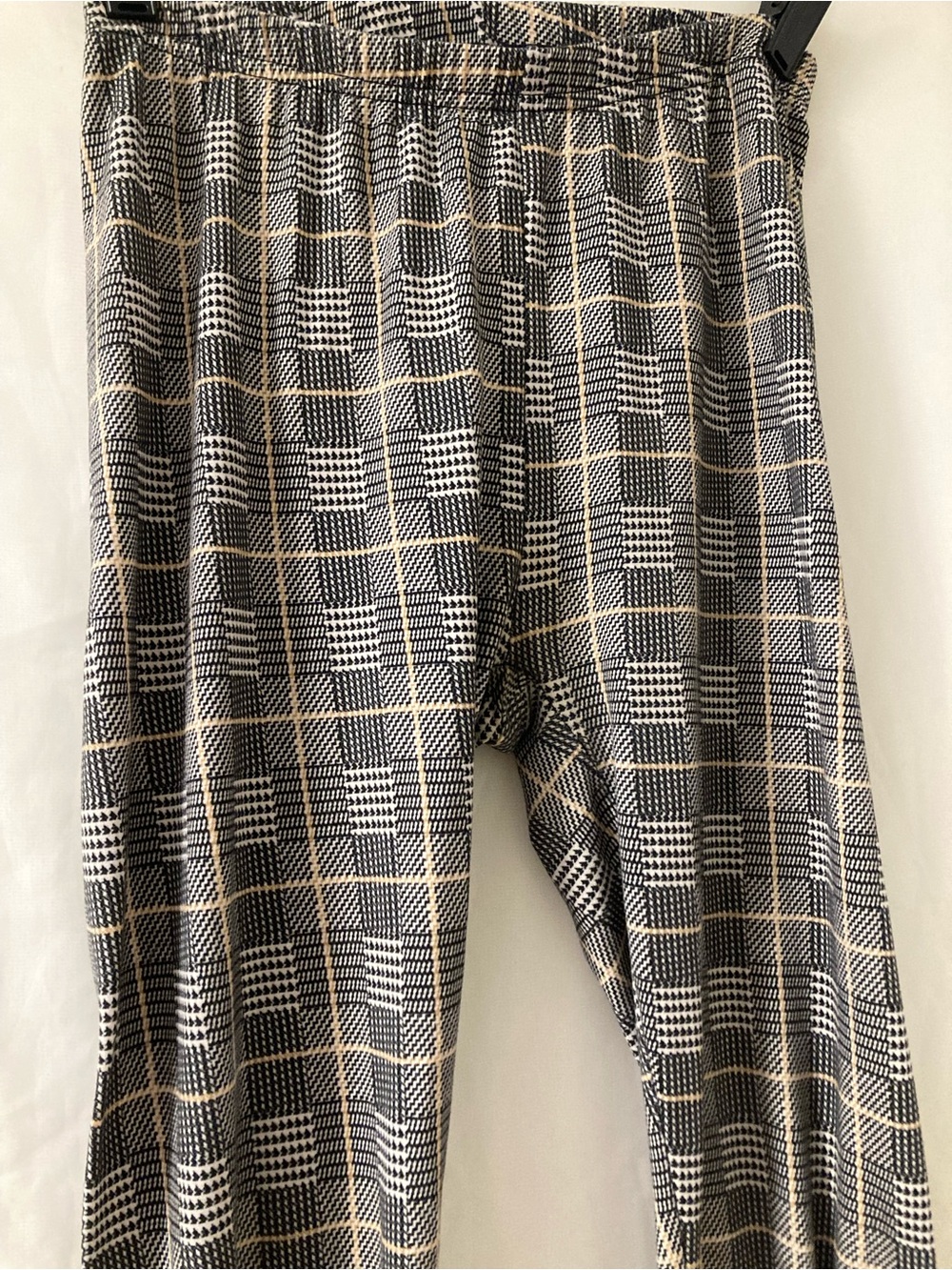 Lily Morgan Plaid Leggings Women’s Small Stretch Pull On Pants Preppy